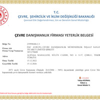 YETERLİLİK BELGESİ